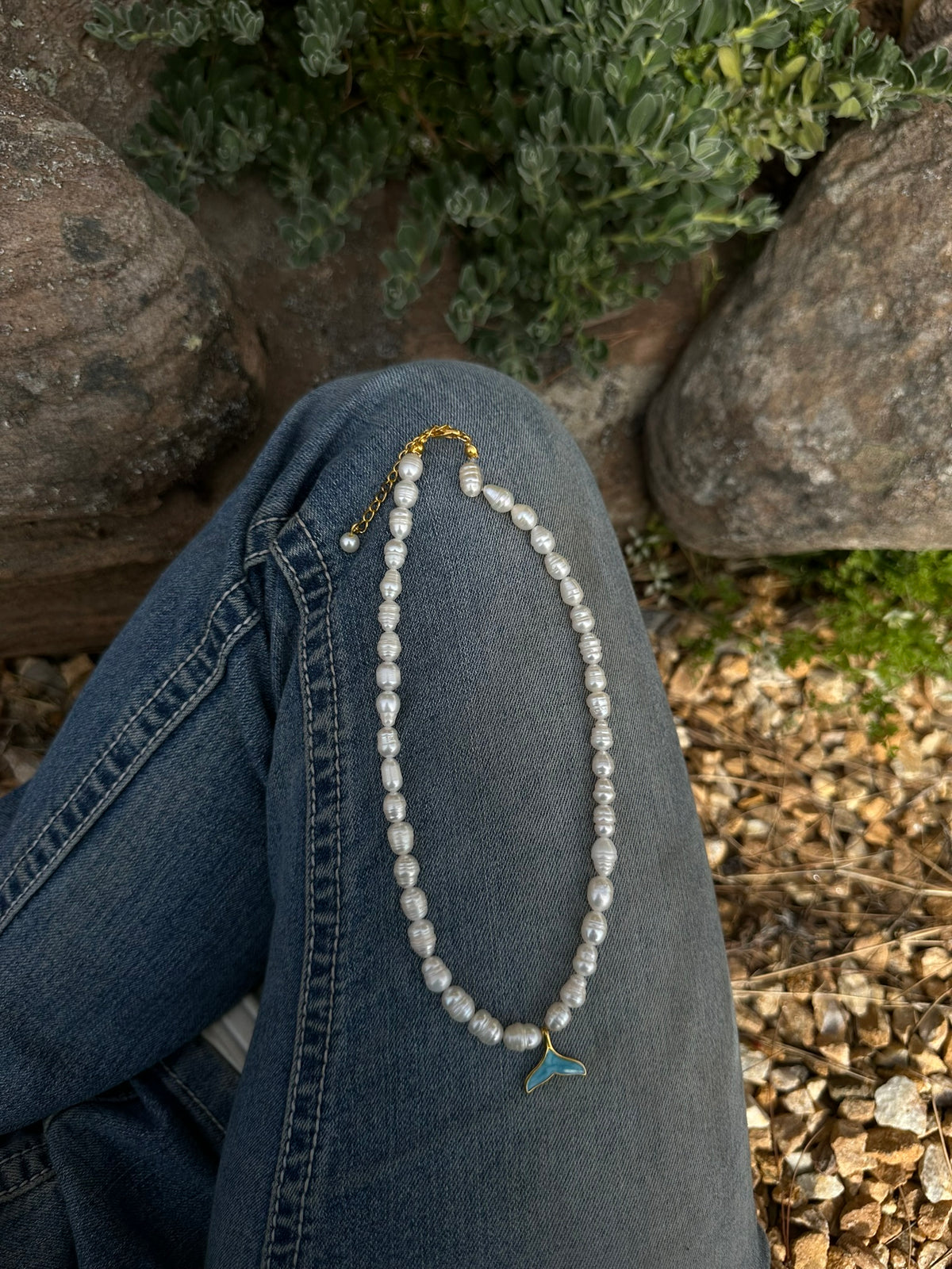 Whale Fresh Water Pearl | Necklace