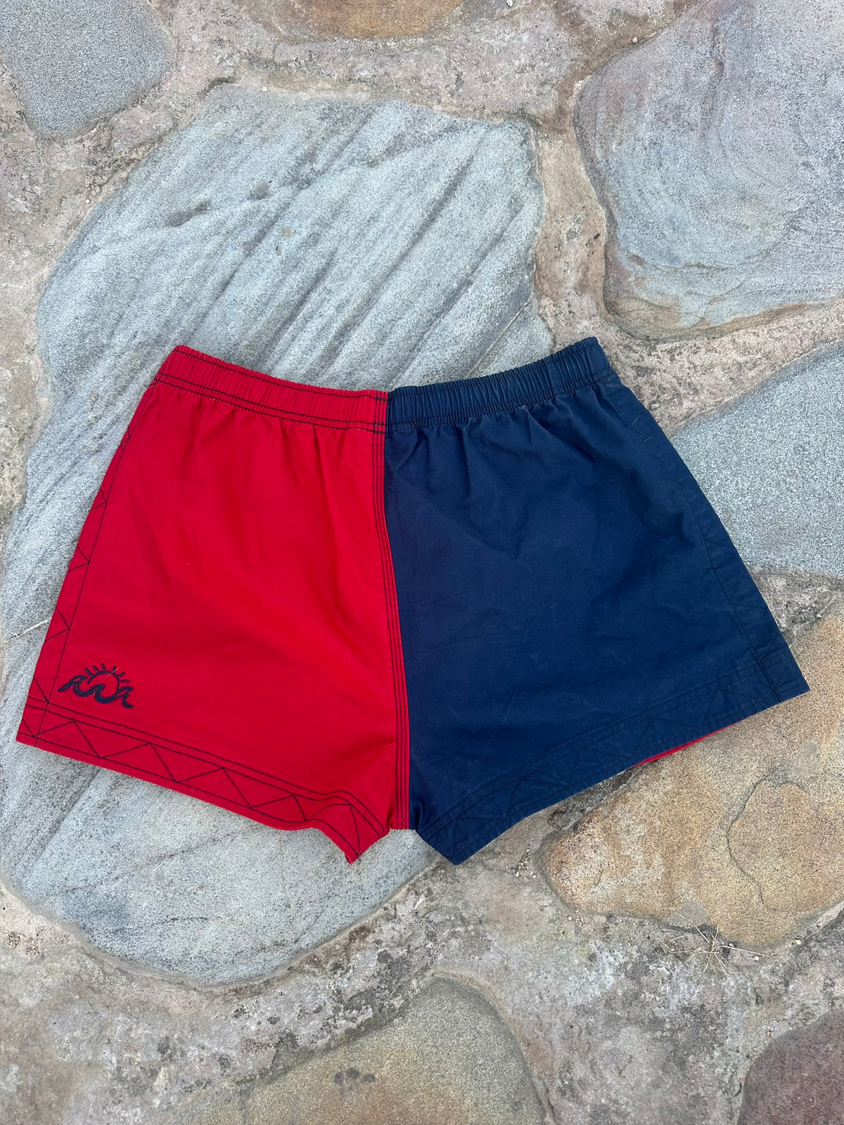 Brakeaway Shorts | Navy & Red